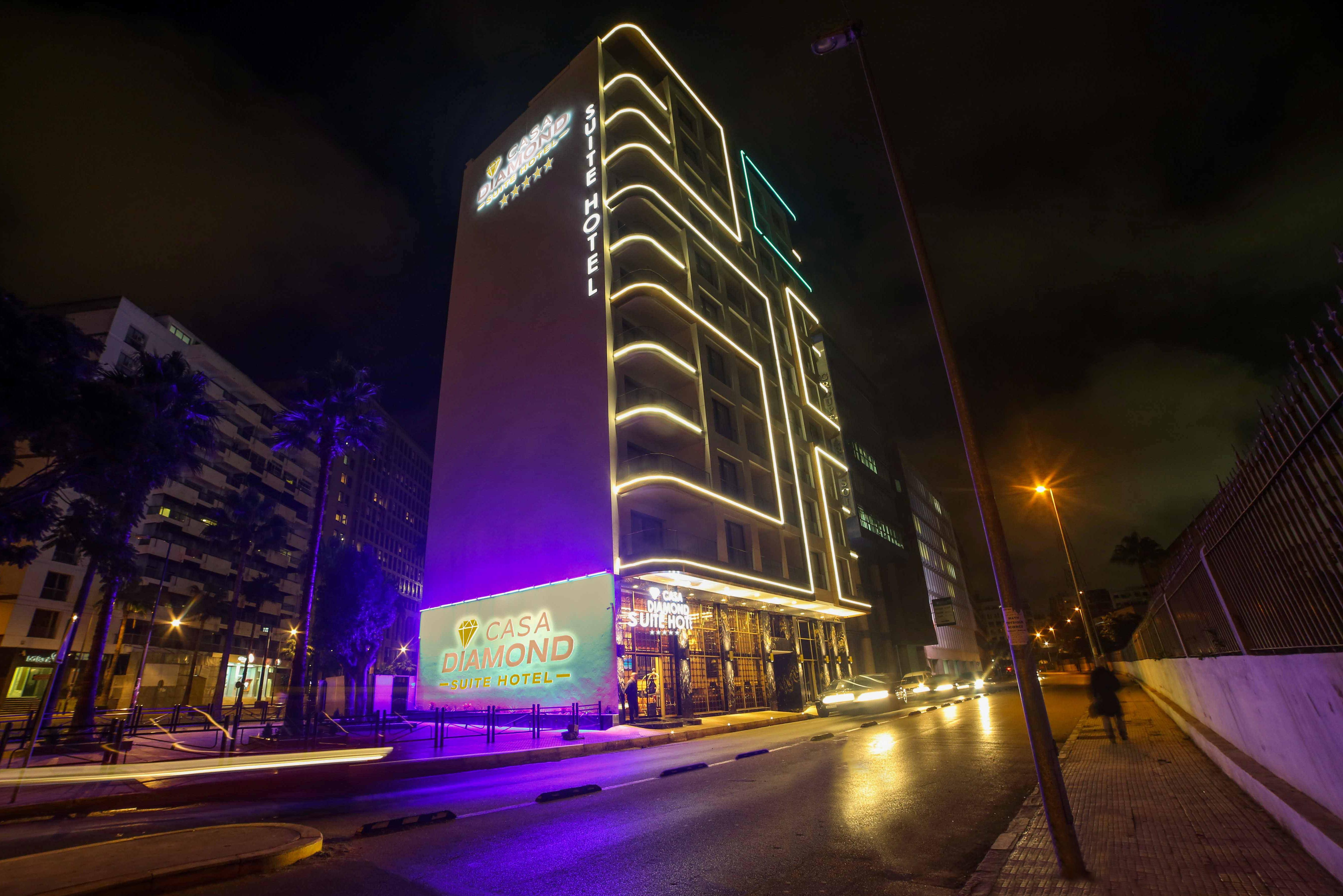 Suite Hotel Casa Diamond Casablanca Bagian luar foto