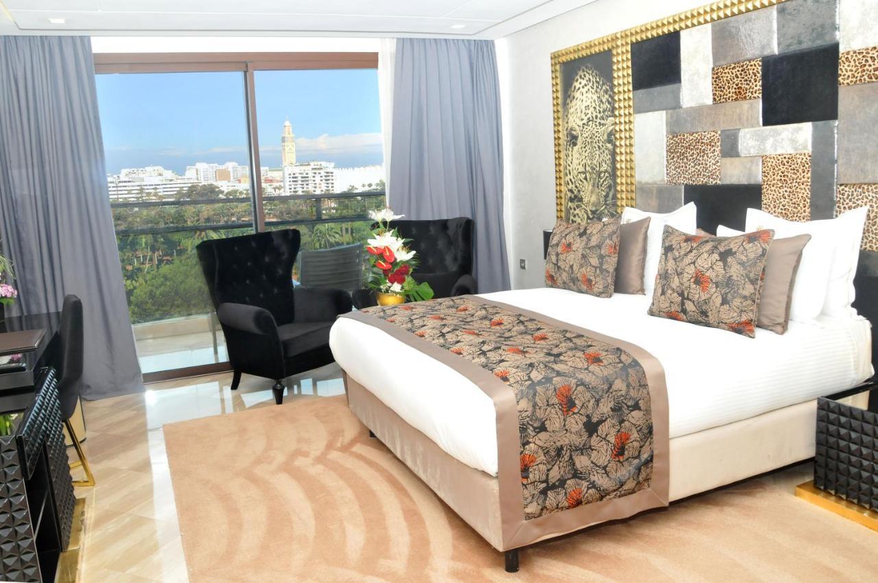Suite Hotel Casa Diamond Casablanca Bagian luar foto A bedroom at the hotel